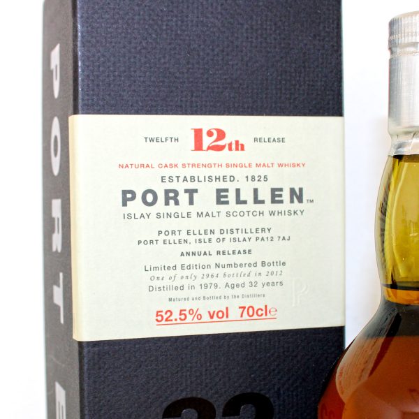 Port Ellen 1979 32 Years 12th Release box
