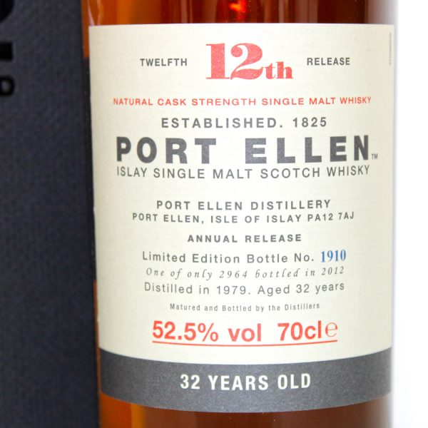 Port Ellen 1979 32 Years 12th Release label
