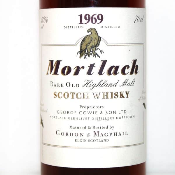 Mortlach 1969 Gordon and MacPhail label