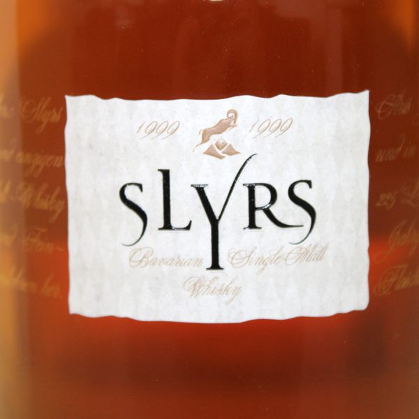 Slyrs 1999 First Release Whisky Etikett
