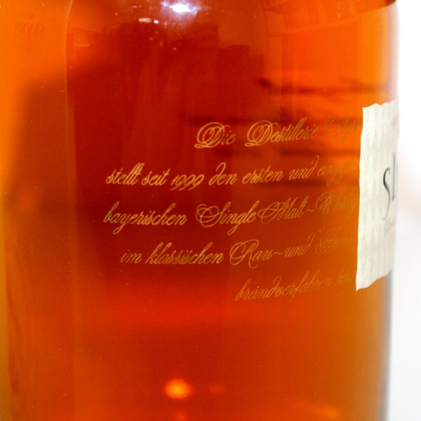 Slyrs 1999 First Release Whisky erste Abfuellung