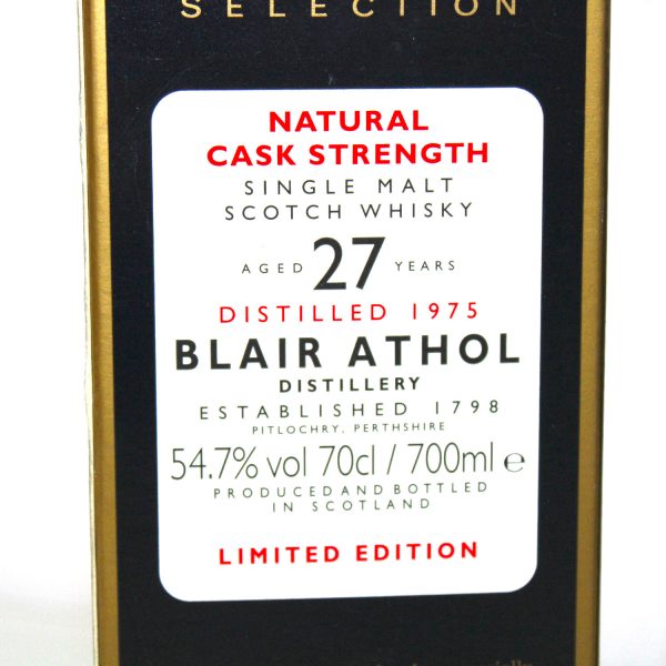 Blair Athol 1975 27 year old rare malts selection box
