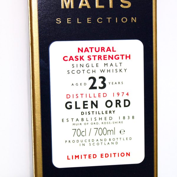 Glen Ord 1974 23 year old rare malts selection box