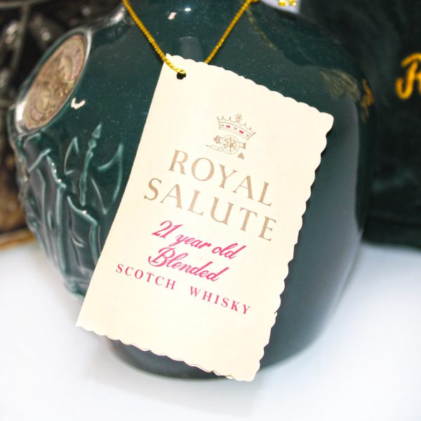 Royal Salute 21 Years Green Flagon booklet