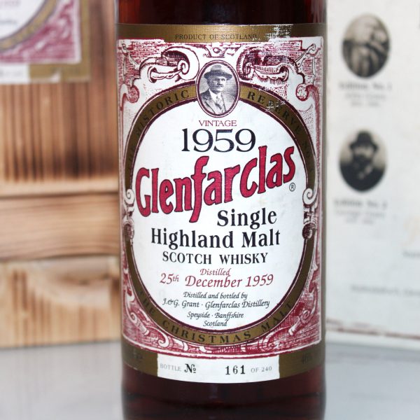 Glenfarclas 1959 Historic Reserve No 3 label