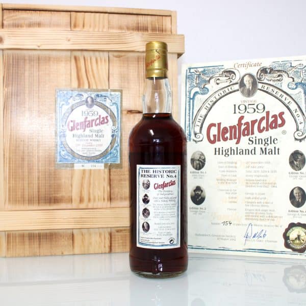 Glenfarclas 1959 Historic Reserve No 4 back