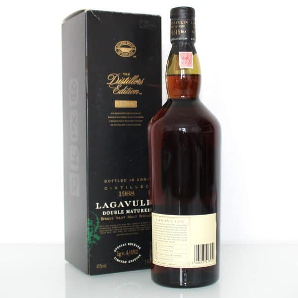 Lagavulin 1988 Distillers Edition back