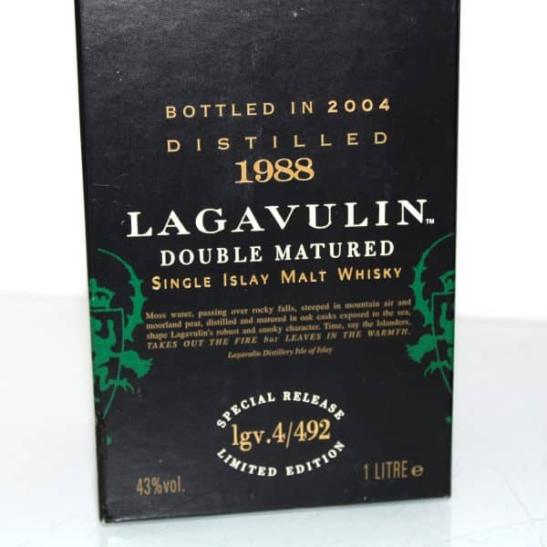 Lagavulin 1988 Distillers Edition box