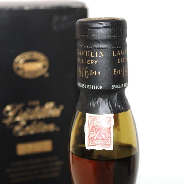 Lagavulin 1988 Distillers Edition capsule