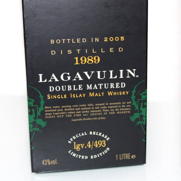 Lagavulin 1989 Distillers Edition box