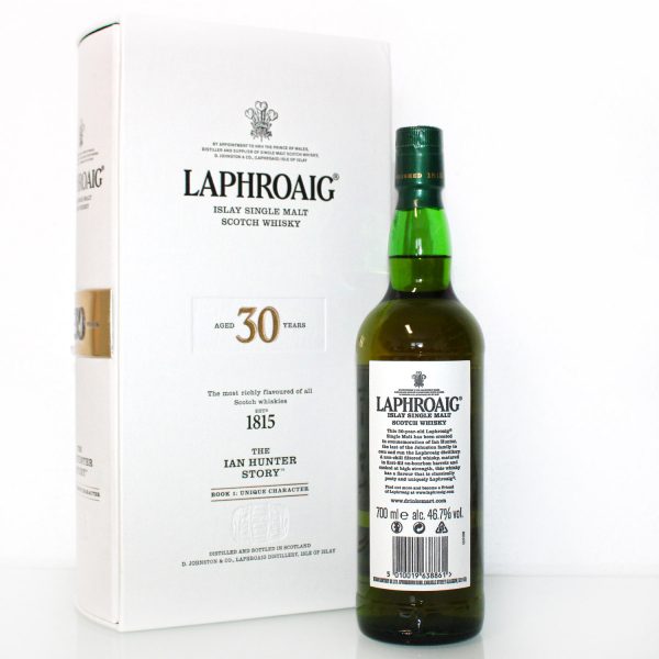 Laphroaig 30 Years The Ian Hunter Story Book 1 back