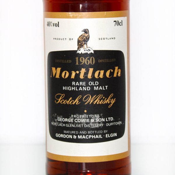 Mortlach 1960 Gordon & MacPhail label