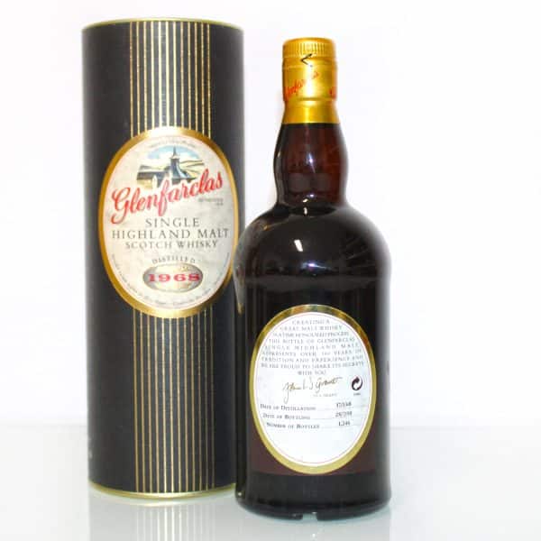 Glenfarclas 1968 32 Year Old back