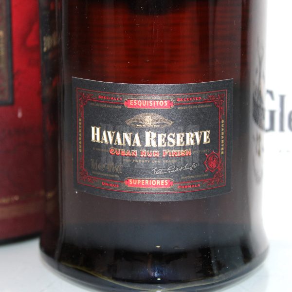 Glenfiddich 21 Jahre Havana Reserve label 2