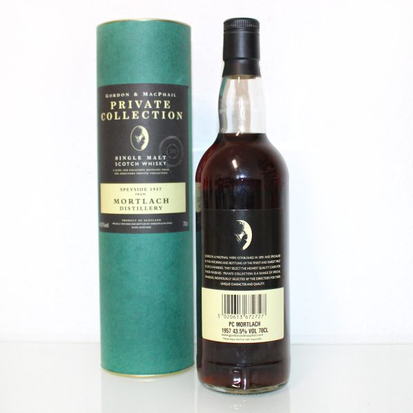 Mortlach 1957 Private Collection back