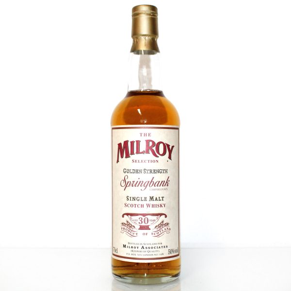 Springbank 30 Year Old Milroy Selection