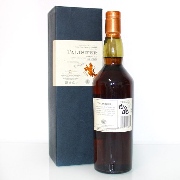 Talisker 1981 20 Year Old 2002 back