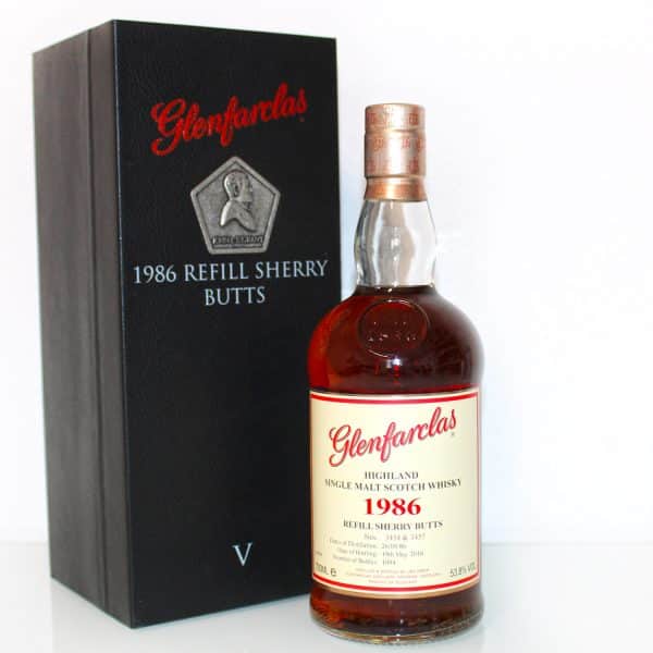 Glenfarclas 1986 Refill Sherry Butts