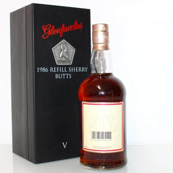 Glenfarclas 1986 Refill Sherry Butts back