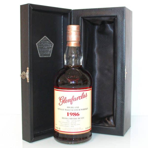 Glenfarclas 1986 Refill Sherry Butts box