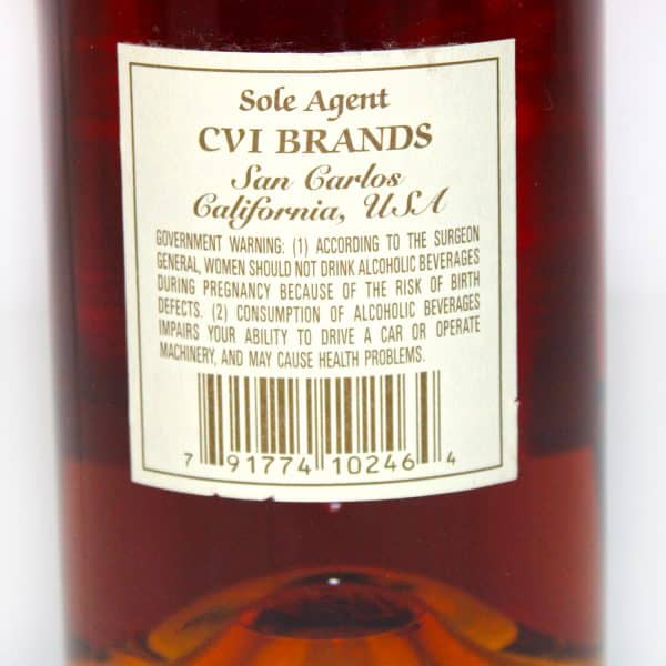 Black Maple Hill 21 Year Old Premium Single Barrel Bourbon back label