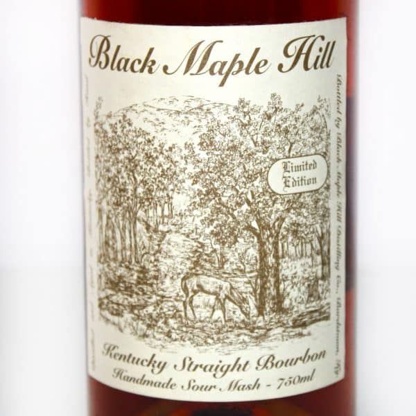 Black Maple Hill 21 Year Old Premium Single Barrel Bourbon label