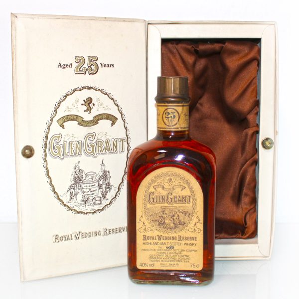 Glen Grant 25 Year Old Royal Wedding Reserve box