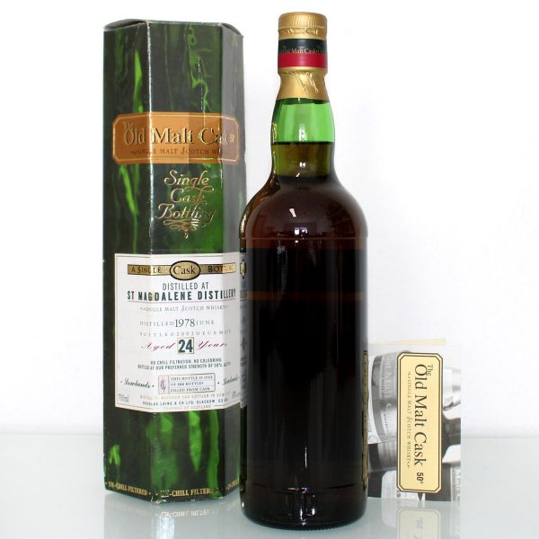 St Magdalene 1978 24 Years Old Malt Cask back