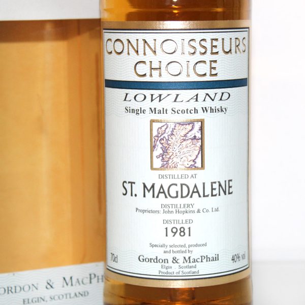 St Magdalene 1981 Connoisseurs Choice label