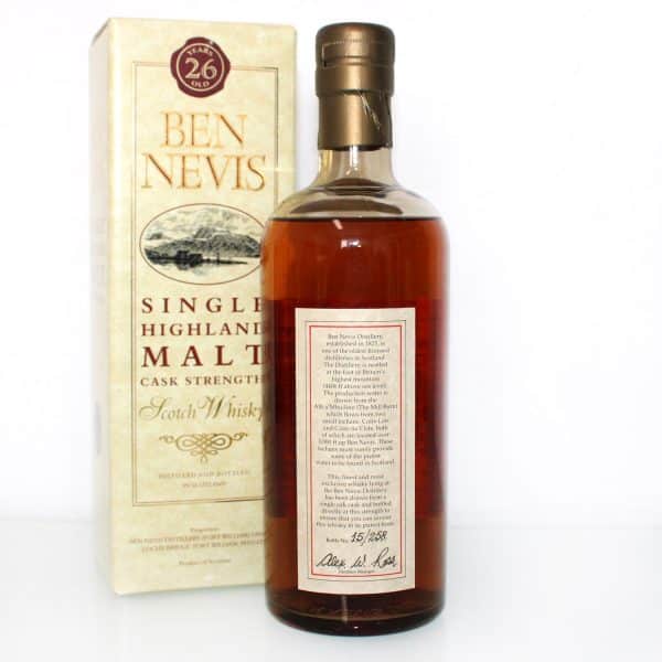 Ben Nevis 1973 26 Years Old back