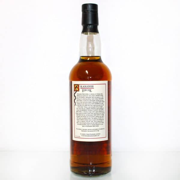 Glenury Royal 1973 34 Years Old Blackadder back