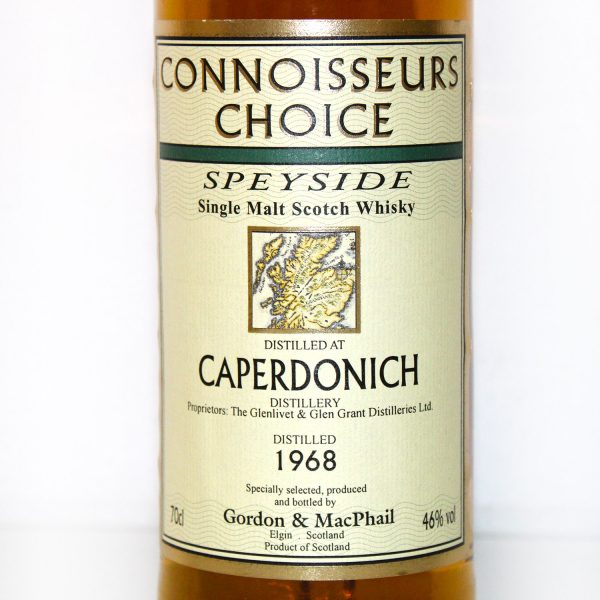 Caperdonich 1968 Connoisseurs Choice label