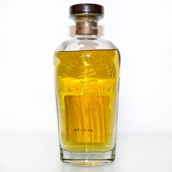Glenugie 1977 30 Years Signatory Cask Strength Collection back