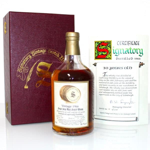Laphroaig 1966 30 Years Old Signatory Vintage 48,7%