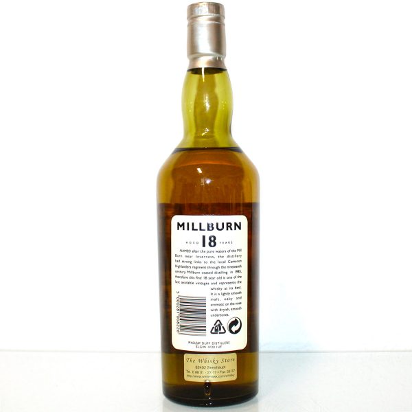 Millburn 1975 18 Years Old Rare Malts Selection back