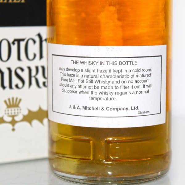 Springbank 12 Years back label