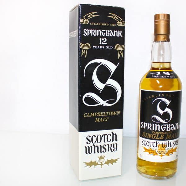Springbank 12 Years box