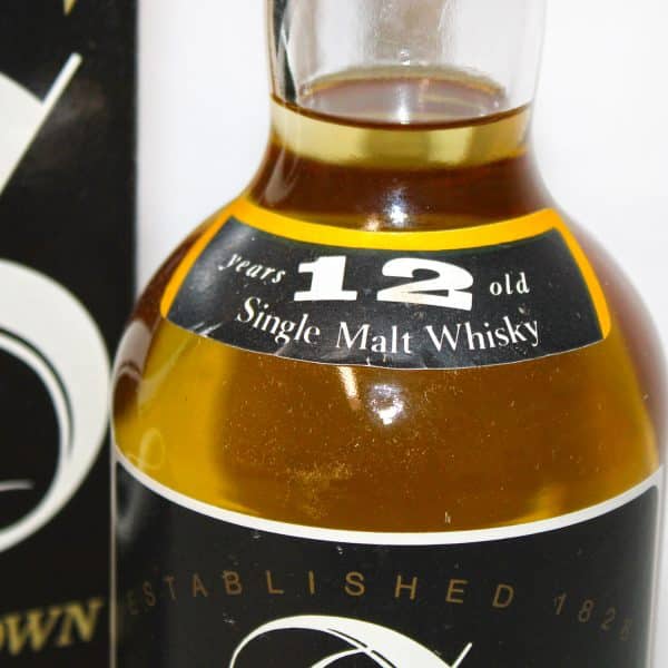 Springbank 12 Years neck label