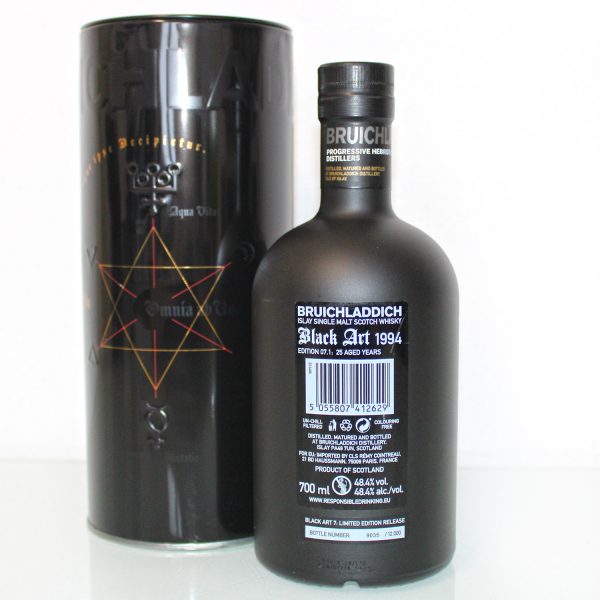 Bruichladdich Black Art 1994 Edition 07.1 25 Years back