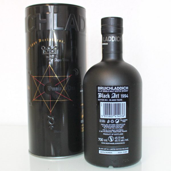 Bruichladdich Black Art 1994 Edition 08.1 26 Years back