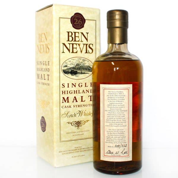 Ben Nevis 1971 26 Years Old back