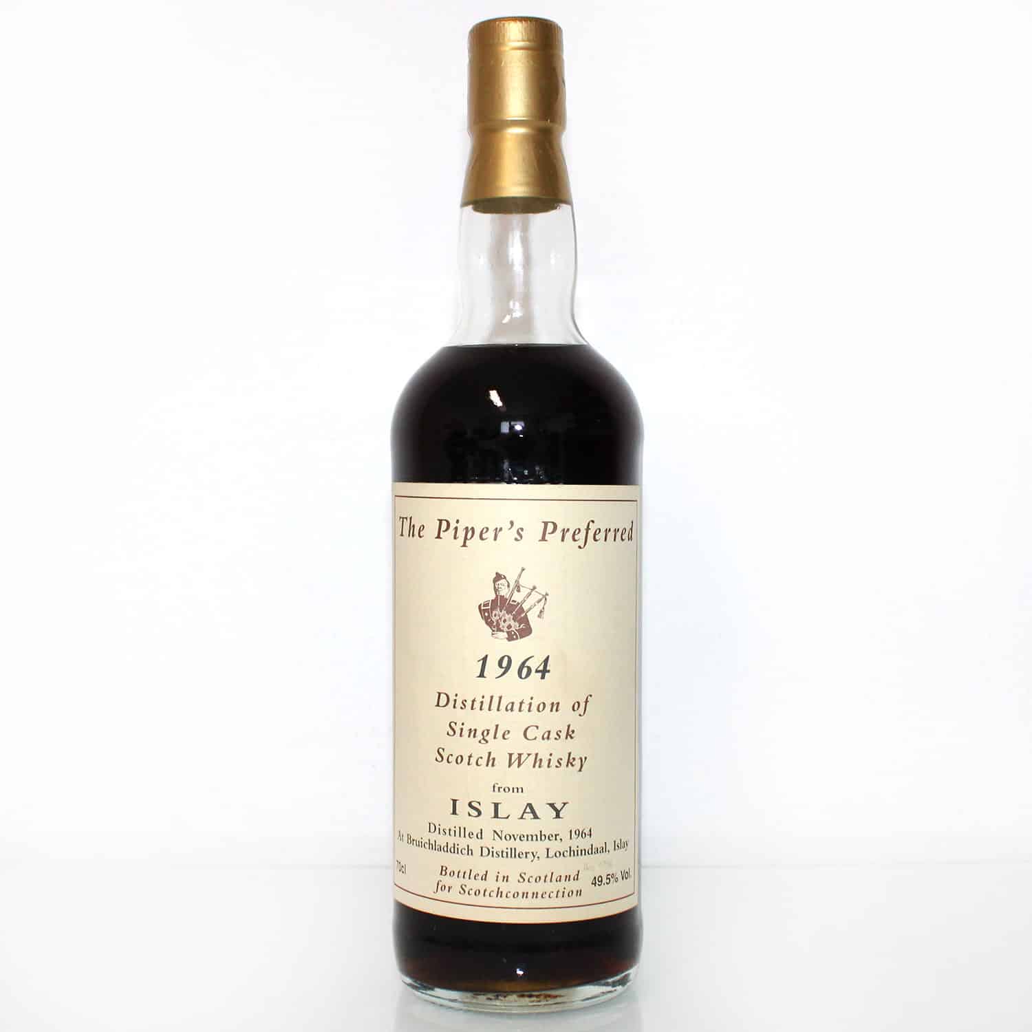 Bruichladdich 1964 The Pipers Preferred