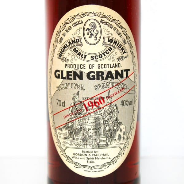 Glen Grant 1960 Gordon & MacPhail label