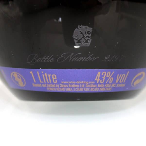 Royal Salute 62 Gun Salute Scotch Whisky back label