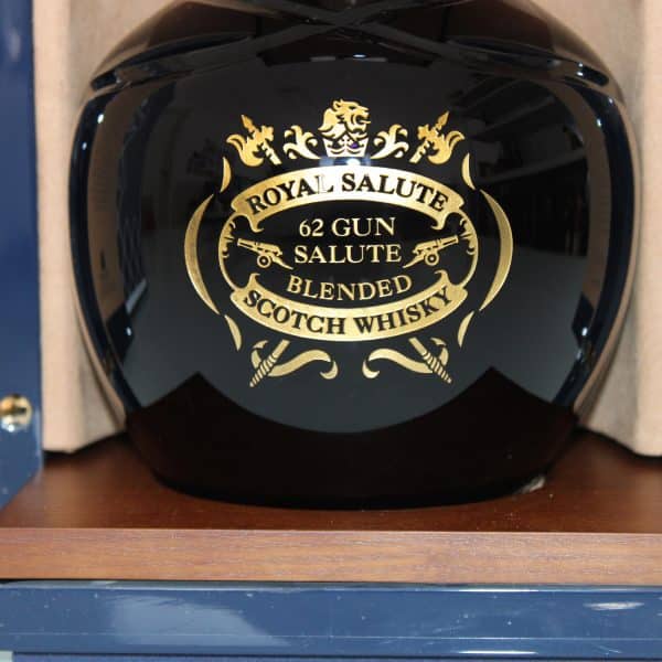Royal Salute 62 Gun Salute Scotch Whisky label