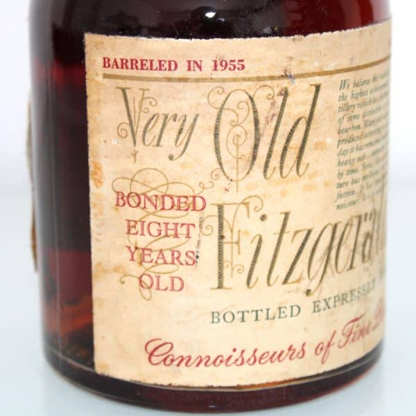 Very Old Fitzgerald 1955 8 Years Old label