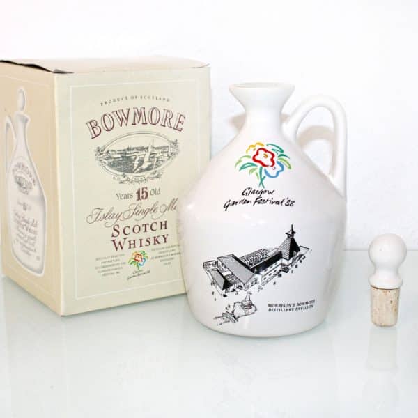 Bowmore 15 Year Old Glasgow Garden Festival 1988 back