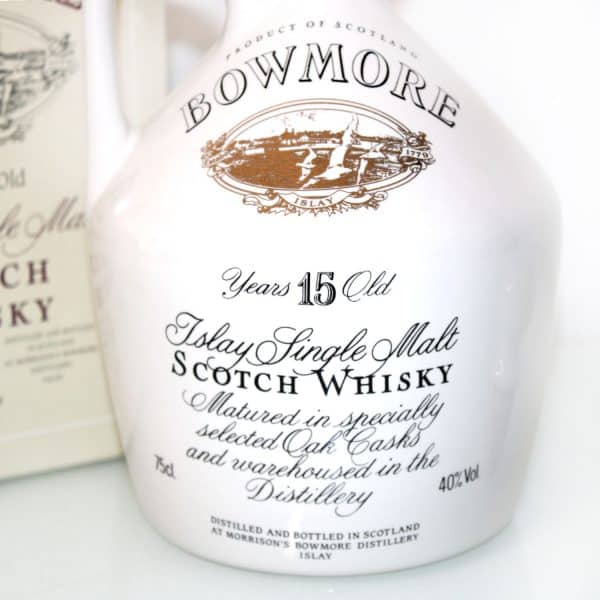 Bowmore 15 Year Old Glasgow Garden Festival 1988 decanter