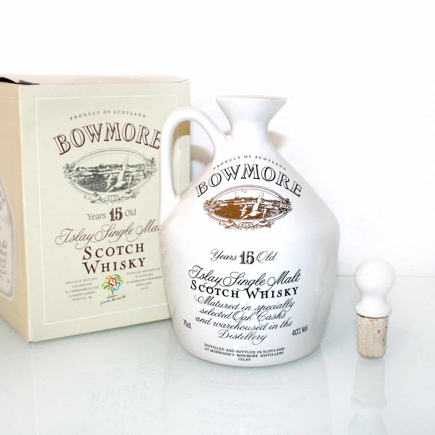 Bowmore 15 Year Old Glasgow Garden Festival 1988