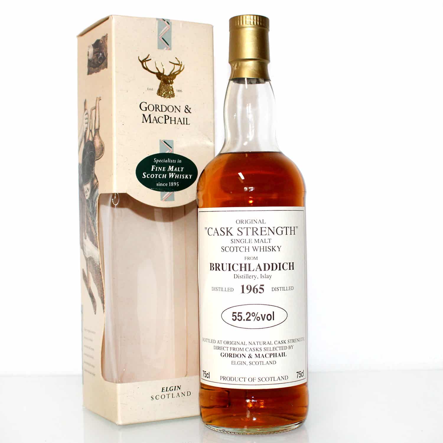 Bruichladdich 1965 Cask Strength Gordon & MacPhail